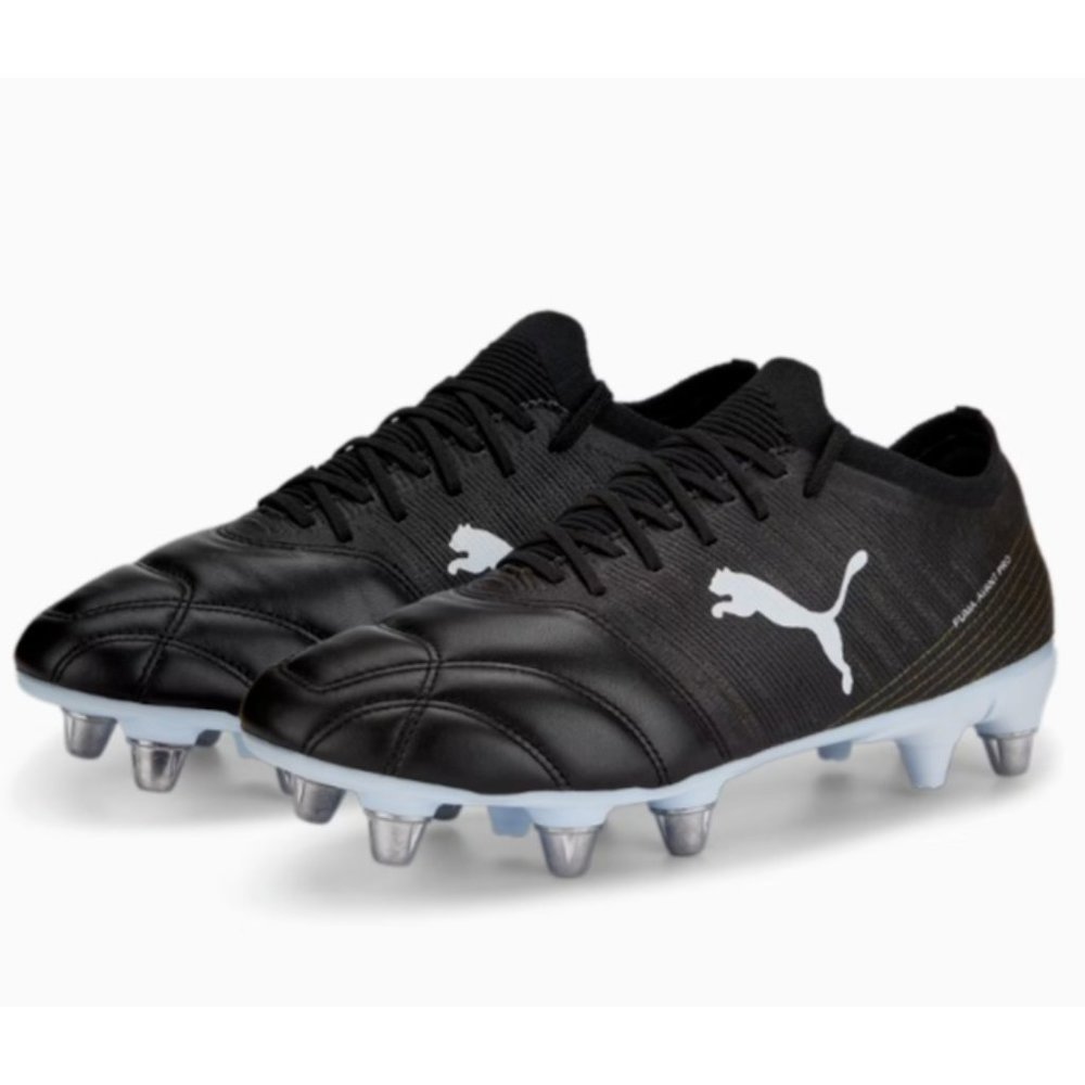 Puma AVANT PRO Rugby Men's Size 11 Cleats Metal Black 106714-02